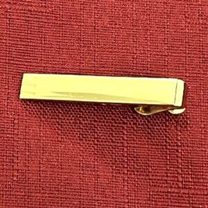 Vintage Swank Gold Tone Tie Clasp